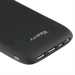 پاور بانک Verity مدل V-PA114B با ظرفیت 10000 میلی آمپر