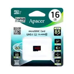 رم میکرو 16 گیگ Apacer کلاس ۱۰ استاندارد UHS-I