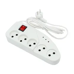 محافظ برق 5 خانه تکسان 110 با کابل 3 متری