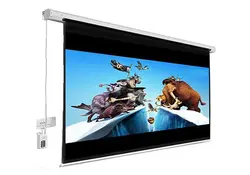 پرده نمایش سقفی برقی رفلکتا 300x400 cm -پایتخت پروژکتور