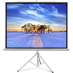 پرده نمایش سخه پایه دار اسکوپ2.5*2.5