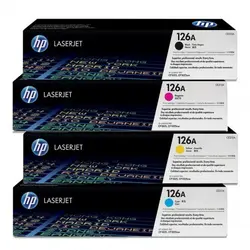 ست کارتریج اچ پی HP 126A چهار رنگ - فروشگاه پروژکتور بازار