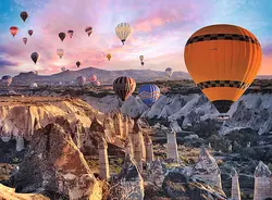 پازل ۳۰۰۰ تکه بالن ها بر فراز کاپادوکیا - ترکیه