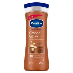 لوسیون بدن وازلین Vaseline Cocoa Glow حجم 400 میلی لیتر