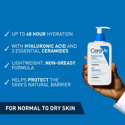 لوسیون کرم مرطوب کننده صورت و بدن سراوی Cerave حجم 236