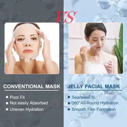 ماسک پودری هیدروژلی هیالورونیک اسید 650 گرمی نایس فرش