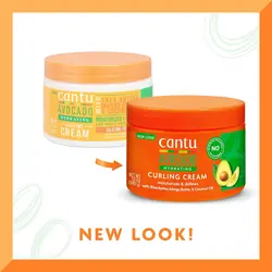 کرم فر کننده موی آووکادوی کانتو Cantu Hydrating Curling Cream وزن 340 گرم
