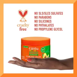 کرم فر کننده موی آووکادوی کانتو Cantu Hydrating Curling Cream وزن 340 گرم
