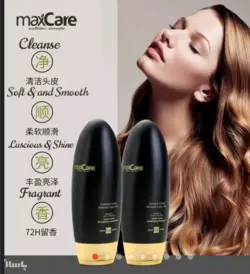 شامپو و کاندیشنر موی خاویار برند مکس کر (maxcare)