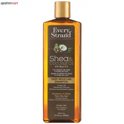 شامپو مرطوب کننده عمیق شی و روغن نارگیل اوری استرند Every Strand Deep Moisture حجم 399 میلی لیتر
