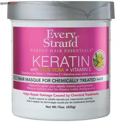 ماسک کراتینه موهای رنگ شده و کراتینه اوری استرند Every Strand Keratin وزن 425 گرم