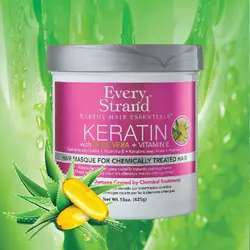 ماسک کراتینه موهای رنگ شده و کراتینه اوری استرند Every Strand Keratin وزن 425 گرم