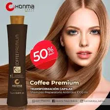 شامپو قهوه تلخ هونما Honma Coffee Premium