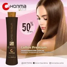شامپو قهوه تلخ هونما Honma Coffee Premium