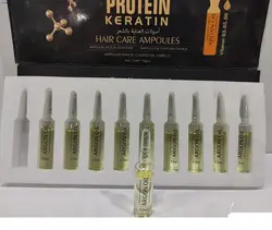 پک ۱۰ عددی ویال مو کراتین کویین  Pack of 10 vials of Protein keratin