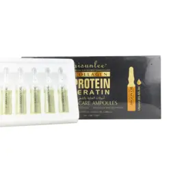 پک ۱۰ عددی ویال مو کراتین کویین  Pack of 10 vials of Protein keratin