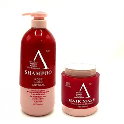 شامپو و ماسک رز گلد بدون سولفات A professional