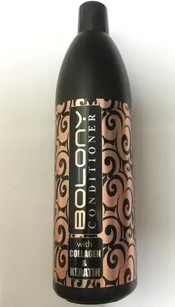 شامپو بولونی بدون سولفات حاوی کلاژن و کراتین Bolony Collagen & Keratinحجم 1000 میلی لیتر