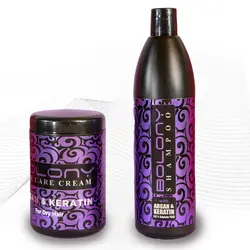 شامپو و ماسک مو بولونی BOLONY حاوی آرگان و کراتین