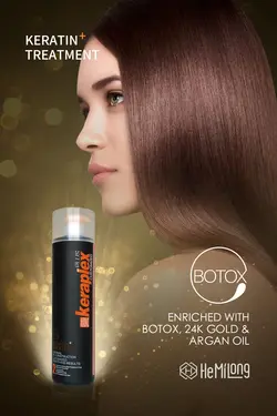 کراتین کراپلکس پلاس حاوی بوتاکس و کلاژن Keraplex Plus