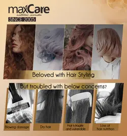 شامپو و ماسک  مکس کر احیا کننده حاوی روغن آرگان maxcare