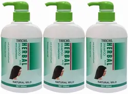 شامپو آلوورا تانشو همراه نرم کننده  TANCHO HERBAL SHAMPOO WITH CONDITIONER