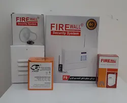 پکیج دزدگیر اماکن سیم کارتی فایروال مدل F9 با یک چشمی