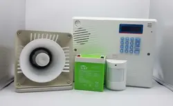 پکیج دزدگیر اماکن سیم کارتی سایلکس مدل sg8-s با یک چشمی