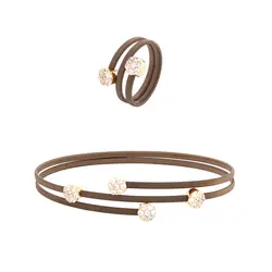 دستبند و انگشتر ژیران (تمام طلا)