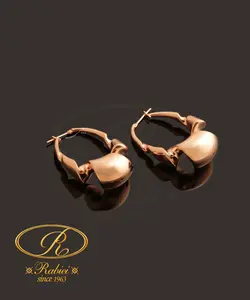 گوشواره آکوا حلقه ای توییستد