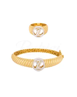 ست انگشتر و دستبند لویی ویتون