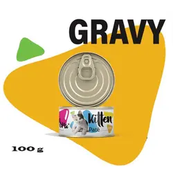کنسرو مخصوص بچه گربه فیفورا در سس 100 گرم (تحت لیسانس آلمان)