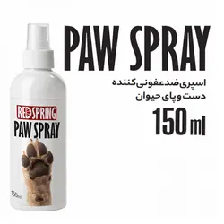 اسپری ضدعفونی کننده کف دست و پا رد اسپرینگ 150ml