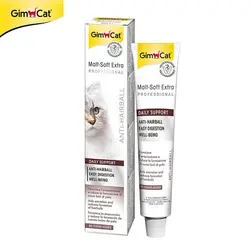 خمیر‌مالت گربه جیم‌کت با عملکرد بهبود دستگاه‌گوارش 50 گرم