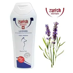 شامپو ضد کک و کنه مخصوص سگ و گربه زوریخ سوییس بارایحه اسطخدوس 400 میلی