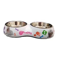 ظرف آب و غذا سگ و گربه دو قلو جیمی