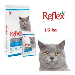 غذای گربه بالغ رفلکس با طعم ماهی سالمون 15kg