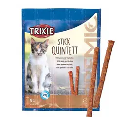 تشویقی گربه تریکسی ماهی و کت نیپ 50g