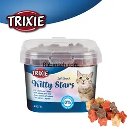 تشویقی بچه گربه تریکسی ماهی و بره 140 گرم