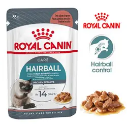 پوچ گربه هربال رویال کنین مدل گروی 85 گرم