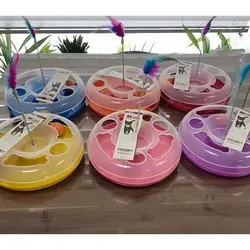 اسباب بازی گربه مشا در رنگ بندی مختلف