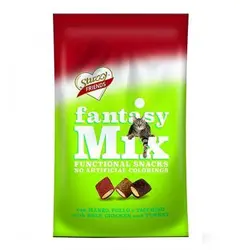 اسنک مغزدار فانتزی میکس با طعم مرغ و بیف و بوقلمون