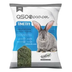 یونجه خشک + گیاه مالوا جوندگان 1 کیلوگرمی آسوپت مدل Timothy