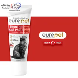 خمیر مالت گربه یوروپت با طعم میوه اسموتی 100 گرم