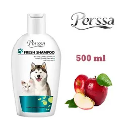 شامپو سگ و گربه پرسا با رایحه سیب 500 میلی