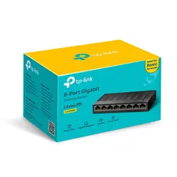 سوییچ 8 پورت گیگابیت و دسکتاپ تی پی لینک مدل LS1008G - فروشگاه اینترنتی رادون کالا