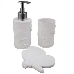 ست سرویس بهداشتی 3 پارچه مدل butterfly - 09