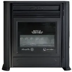 بخاری گازی مروارید سوز شرق طرح شومینه رویال مدل 28000