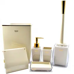 ست سرويس بهداشتى 6 تكه ليمون مدل کلاسیک