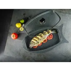 تابه ماهی فانتزی گرانیتی عروس تفلون